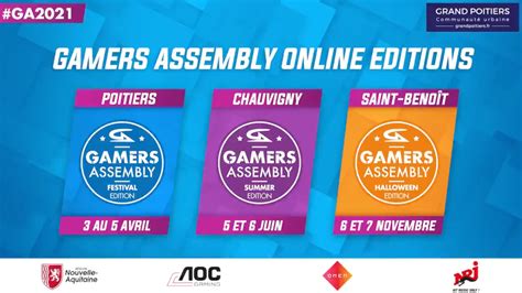 Gamers Assembly Dates Jeux Et Informations De L V Nement