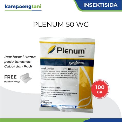 Jual Insektisida Plenum Gram Ori Obat Pembasmi Hama Wereng Pada