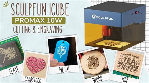 Sculpfun ICube ProMax 10w Laser Engraving Machine Review YouTube