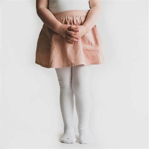 Cable Knit Tights For Babies Toddlers Girls By Little Stocking Co