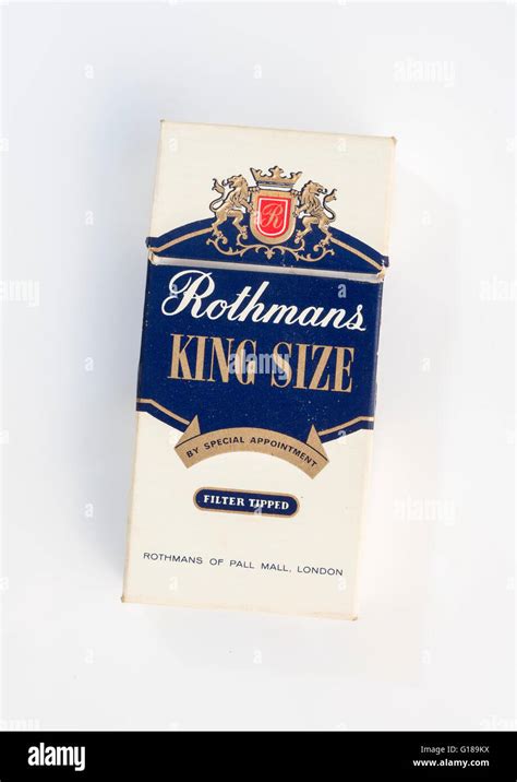 Rothmans king size hi-res stock photography and images - Alamy