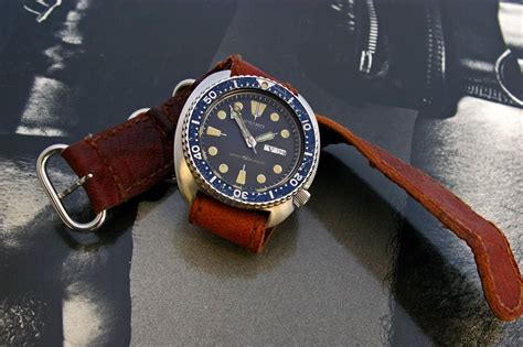 Anyone Running A Leather Nato Leather Seiko Mods Seiko Diver