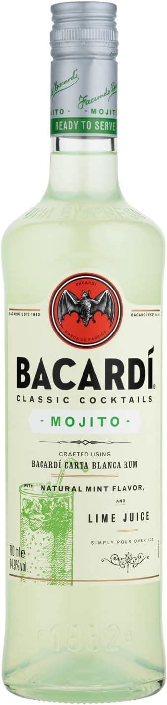 Rum Bacardi Mojito 980ml Amazon Br