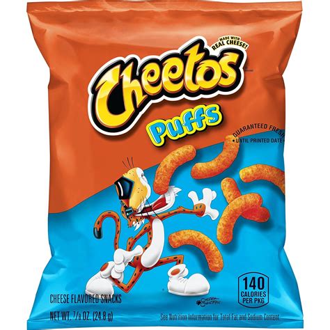 Cheetos Puffs Cheese Flavored Snacks, Pack of 40 - Only $10.62 ...