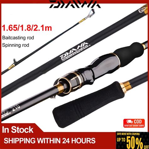 Jual New Ultralight Daiwa Baitcasting Rod Medium Joran Pancing