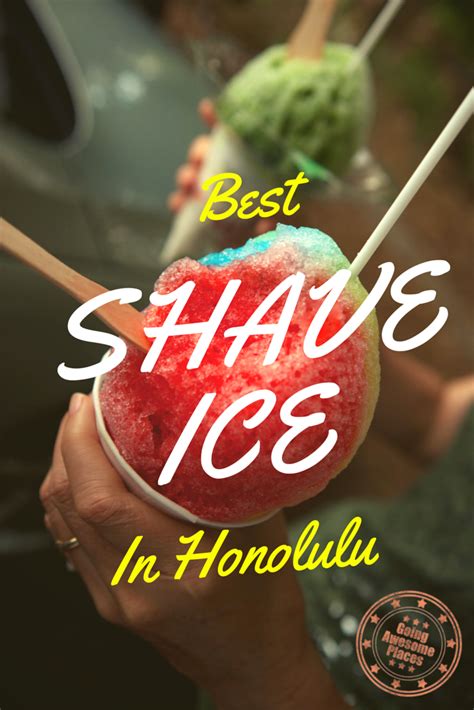 Best Shave Ice In Honolulu Best Shave Shave Ice Hawaii Shaved Ice