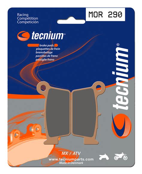 Tecnium Racing Mx Atv Sintered Metal Brake Pads Mor Beta