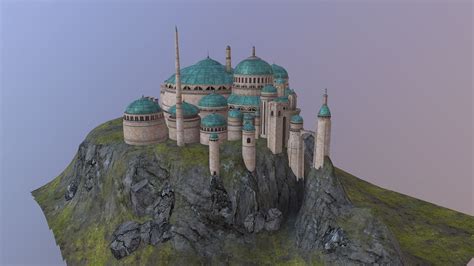 Theed Royal Palace Naboo Star Wars D Model Cgtrader