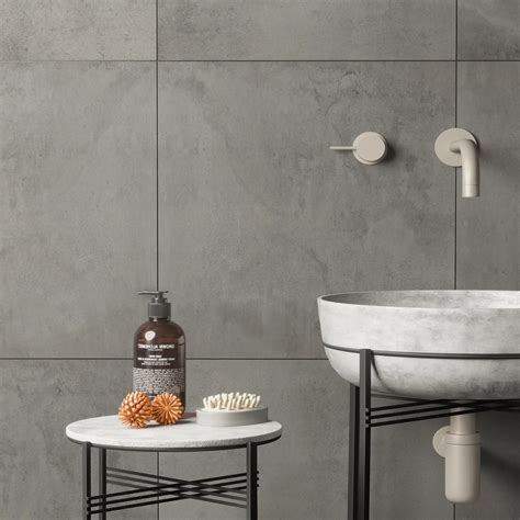 Cement Light Grey Matt Porcelain Tile Stone Deals