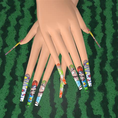 Hottest Sims Nails Cc That We Know You Will Love Artofit