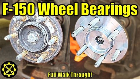 2004 2020 Ford F150 Wheel Bearings 4wd Replacement Youtube