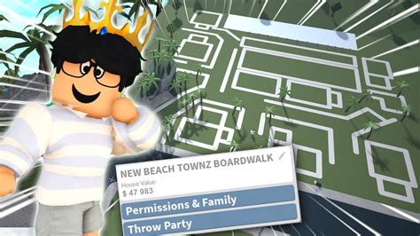 Starting All Over On My New Bloxburg Beach Town Boardwalk Im Happy