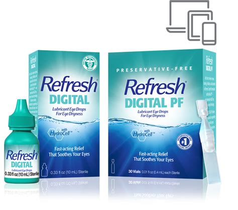 Refresh Lubricant Eye Drops for Dry Eyes