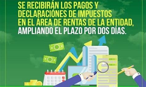 Se Amplía Plazo Para Presentar Declaración Del Impuesto De Industria Y