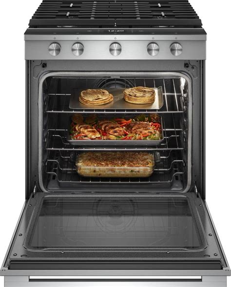 Whirlpool® 30 Fingerprint Resistant Stainless Steel Slide In Gas Range Spencers Tv