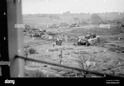 The British Army In North West Europe 1944 45 Churchill Tanks Of 34th