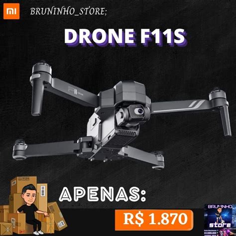 Drone F11s Pro SJRC Profissional Câmera 4K 3Km 5G Shopee Brasil