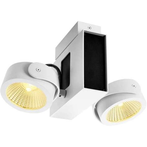 TEC KALU CW Applique murale d intérieur et de plafond à LED Double