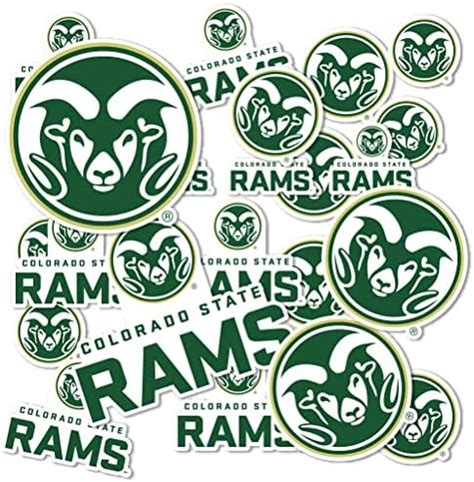 Amazon Colorado State University Sticker Rams CSU Stickers Vinyl