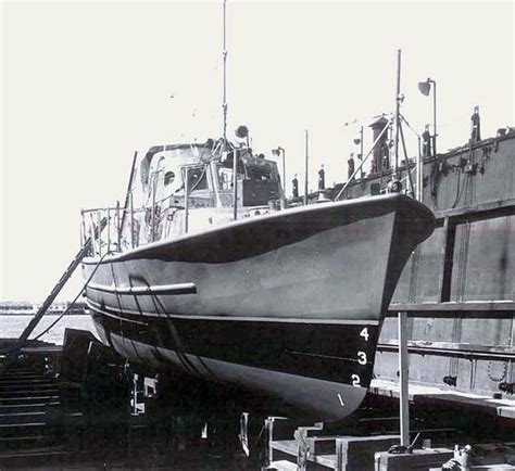 Motor Lifeboat 52ft Us Life Saving Service And Us Coast Guard