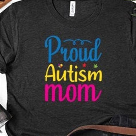 Proud Autism Mom Svg Autism Awareness Quotes Svg Autism Etsy