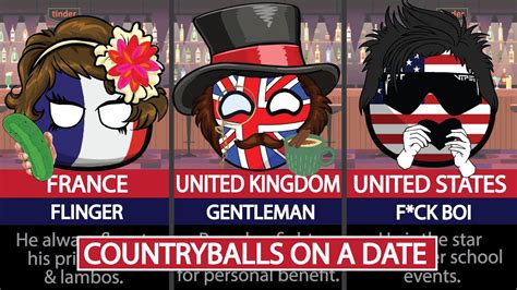 Countryballs If Countries Were Dating Youtube