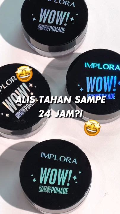 Implora Wow Brow Pomade Lazada Indonesia