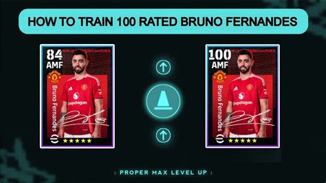 HOW TO TRAIN 100 RATED BRUNO FERNANDES IN EFOOTBALL 2025 MOBILE YouTube