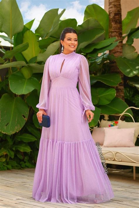 Cores De Bolsas Que Combinam Vestido Lil S E Lavanda Plus Size