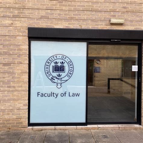 Faculty of Law, University of Oxford - 130 visitors