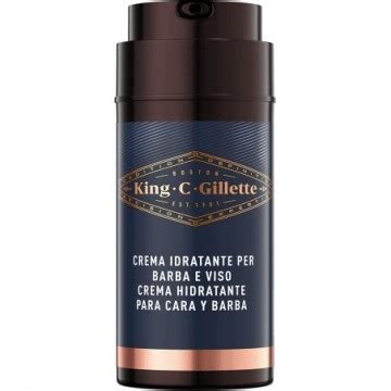 Gillette King Crema Idratante Per Viso E Barba 100 Ml