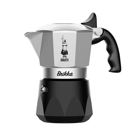 BIALETTI New Brikka pro 2 šálky espresso 2 tz hliníkový tlakový