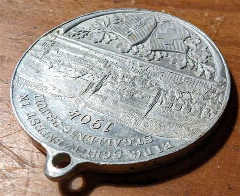 Schützenmedaille Eidg Schützenfest St Gallen 1904 Kaufen auf Ricardo