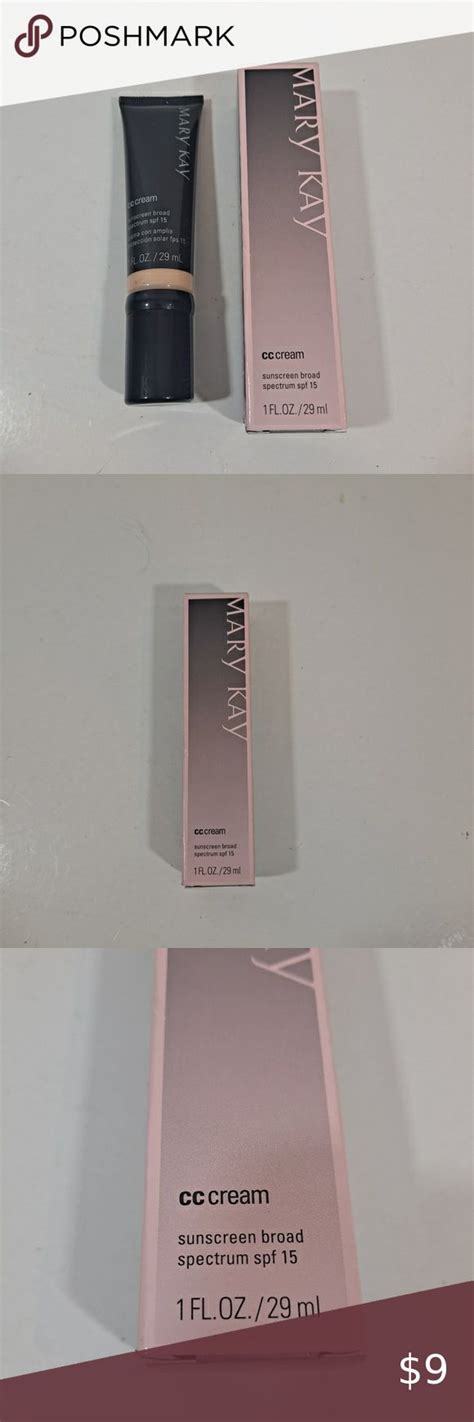 Mary Kay CC Cream Sunscreen Broad Spectrum SPF 15 NIB Light To Medium