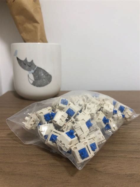 Krytox Lubed Novelkeys Blueberry Cream Mechanical Keyboard Computers