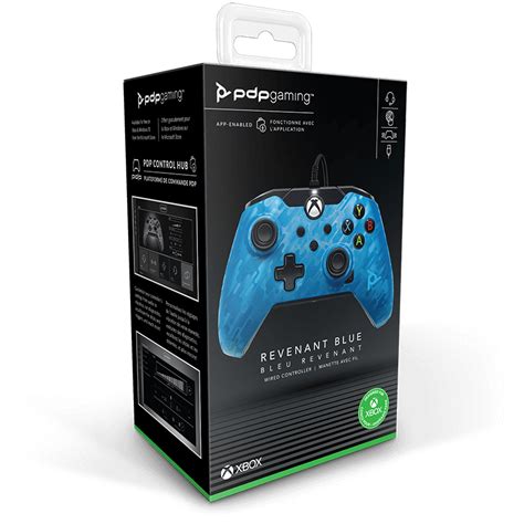 Kontroler Pad Przewodowy PDP CAMO BLUE NEW Xbox Series One PC