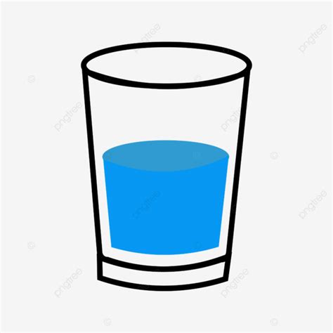 Glass Of Water Glass Water Icon Png And Vector With Transparent