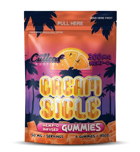 Cutleaf Hemp O Thc 0 Gummies 300mg 6count Low Price Same Day Shipping