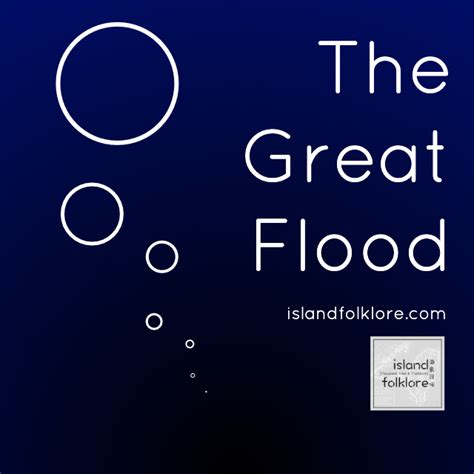 The Great Flood | Island Folklore