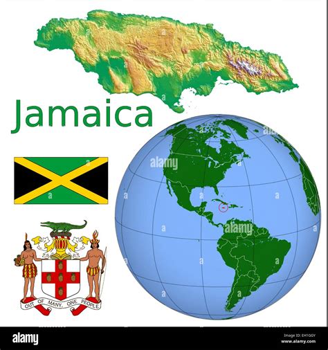 Jamaica Location On World Map - Map Of Western Hemisphere