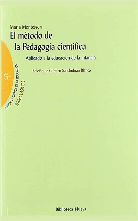 El MÉtodo De La PedagogÍa CientÍfica Malpasoycia