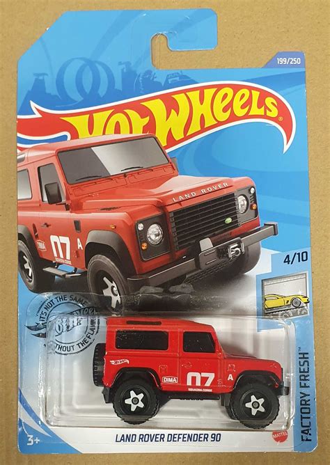 Hot Wheels Land Rover Defender D Uga Karta Pszczyna Olx Pl