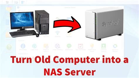 How To Turn Old Computer Into A Network Attached Storage Nas With Synology Youtube