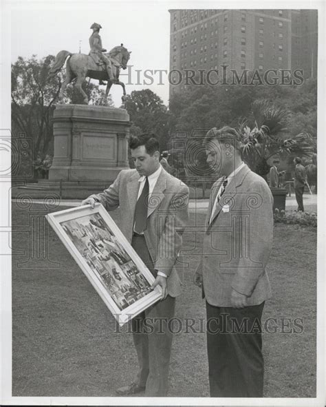 Boston Art Festival Officials Daniel Ahern Jr Nelson Aldrich 1952