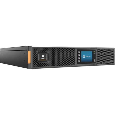 Vertiv Liebert GXT5 Online Double-Conversion UPS — 3000VA / 2700W 208V/240V High-Voltage 2U (TAA-Compliant Federal Government Configuration / BYPASS-PDU) (GXT53000HV-TAA-BYPASS-PDU)