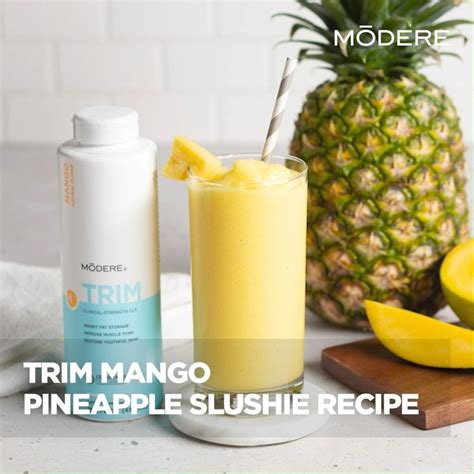 Modere Trim Mango Pineapple Slushie Recipe