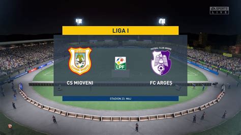 Fifa Cs Mioveni Vs Fc Arge Liga Gameplay