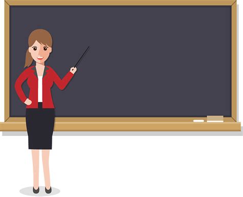 Download School Teacher Cartoon Full Size Png Image Pngkit