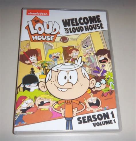 DVD WELCOME TO The Loud House Saison 1 Volume 1 Nickelodeon NEUF