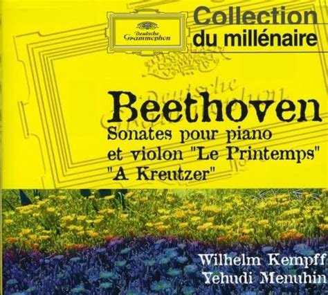 Beethoven Vln Sonatas Nos Various Artists Menuhin Kempf